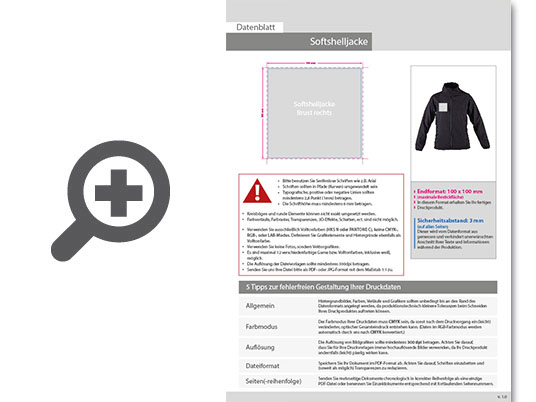 Product Bild damen_softshelljacke__mehrfarbig_bestickt_mit_ihrem_motiv__brust_rechts